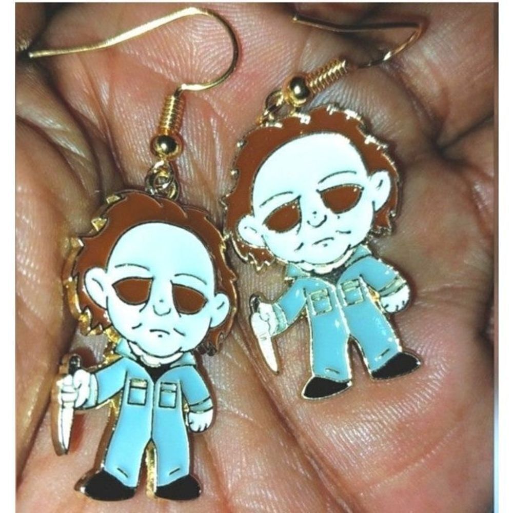 Fun horror dangle earrings